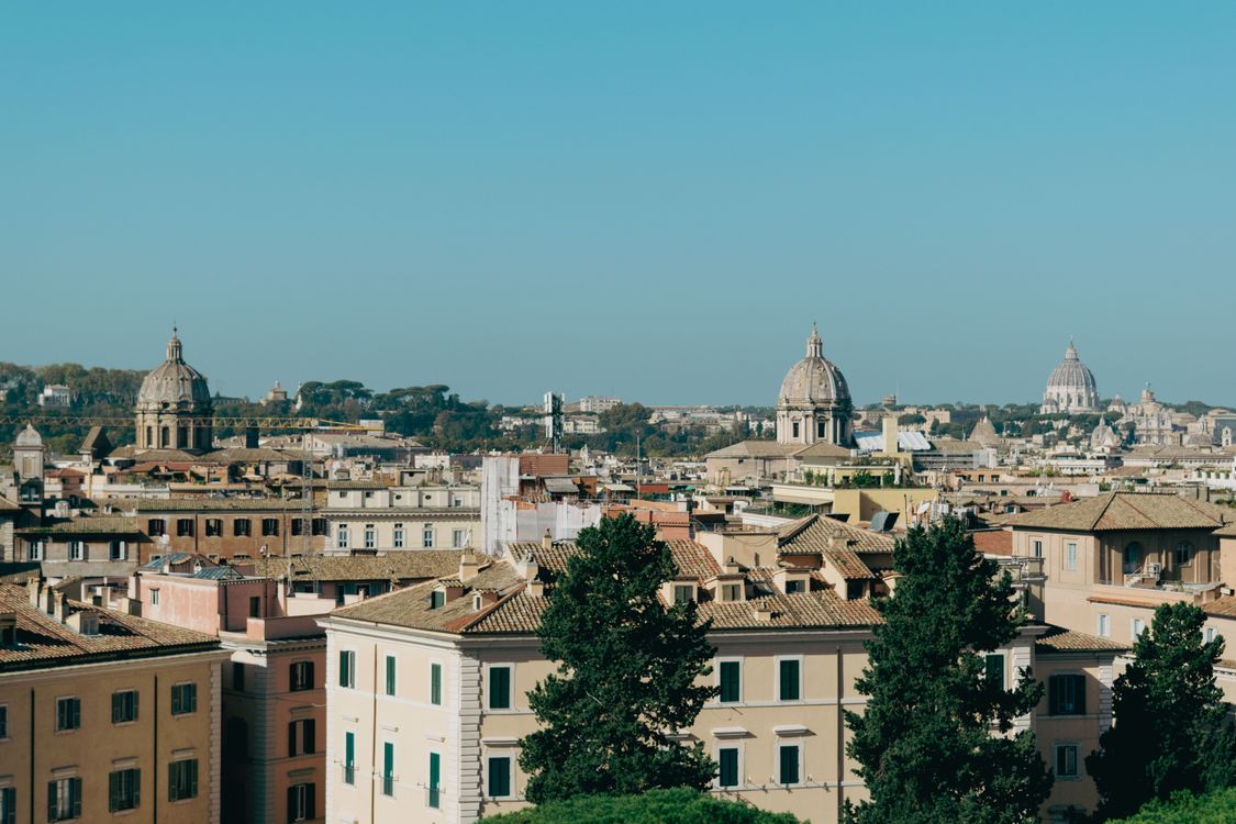 Antique Rome Top View Scenic View of Rome's Historic Architecture · Free Stock Photo