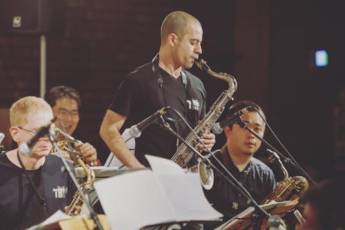 Photo Of Man Playing Saxophone