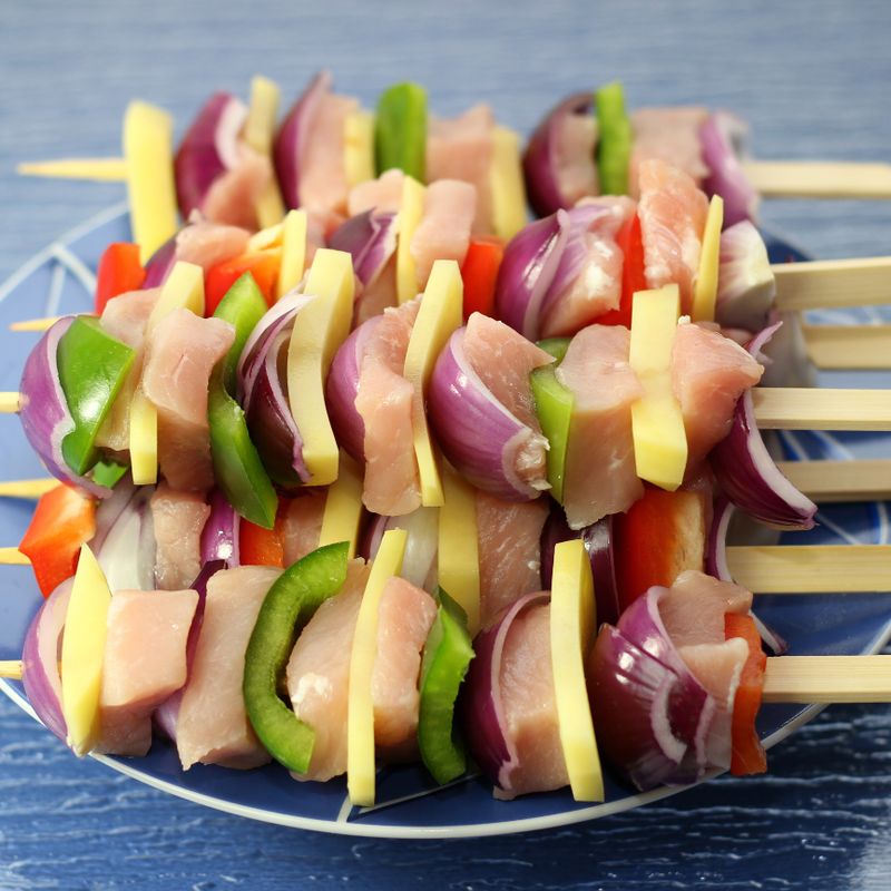 Greek Halloumi Lemon Herb Vegetable Marinade