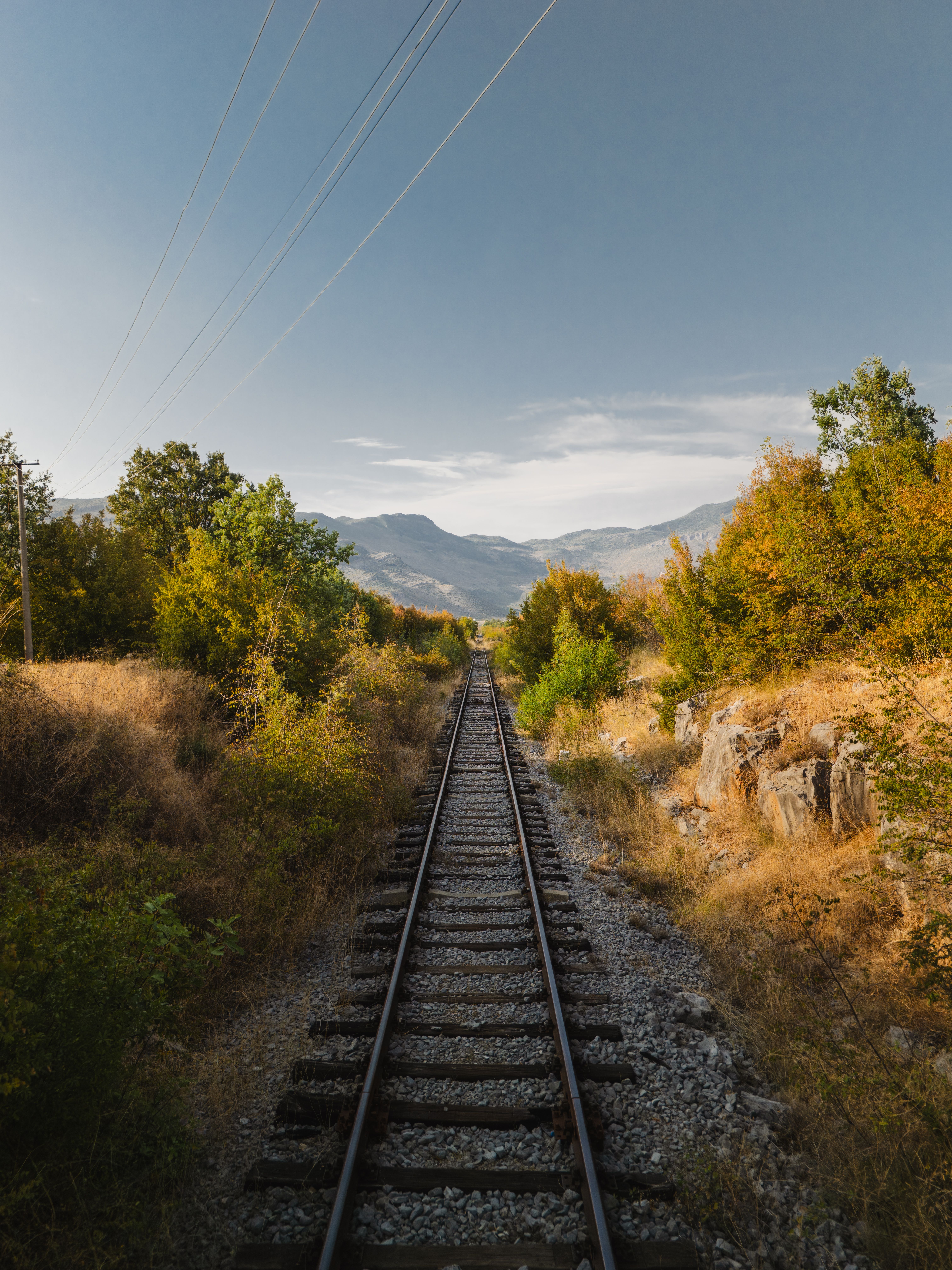 Train lent France voyage éco-responsable itinéraire Languedoc Cévennes - illustration