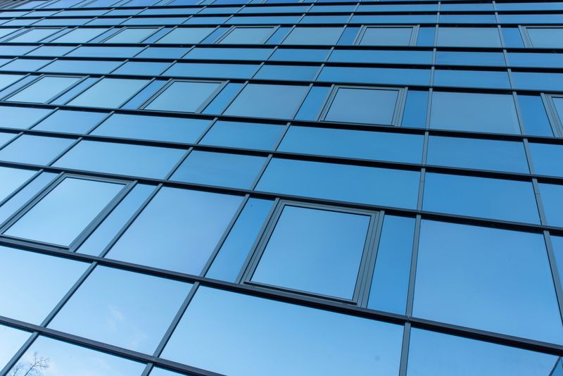 Modern office building