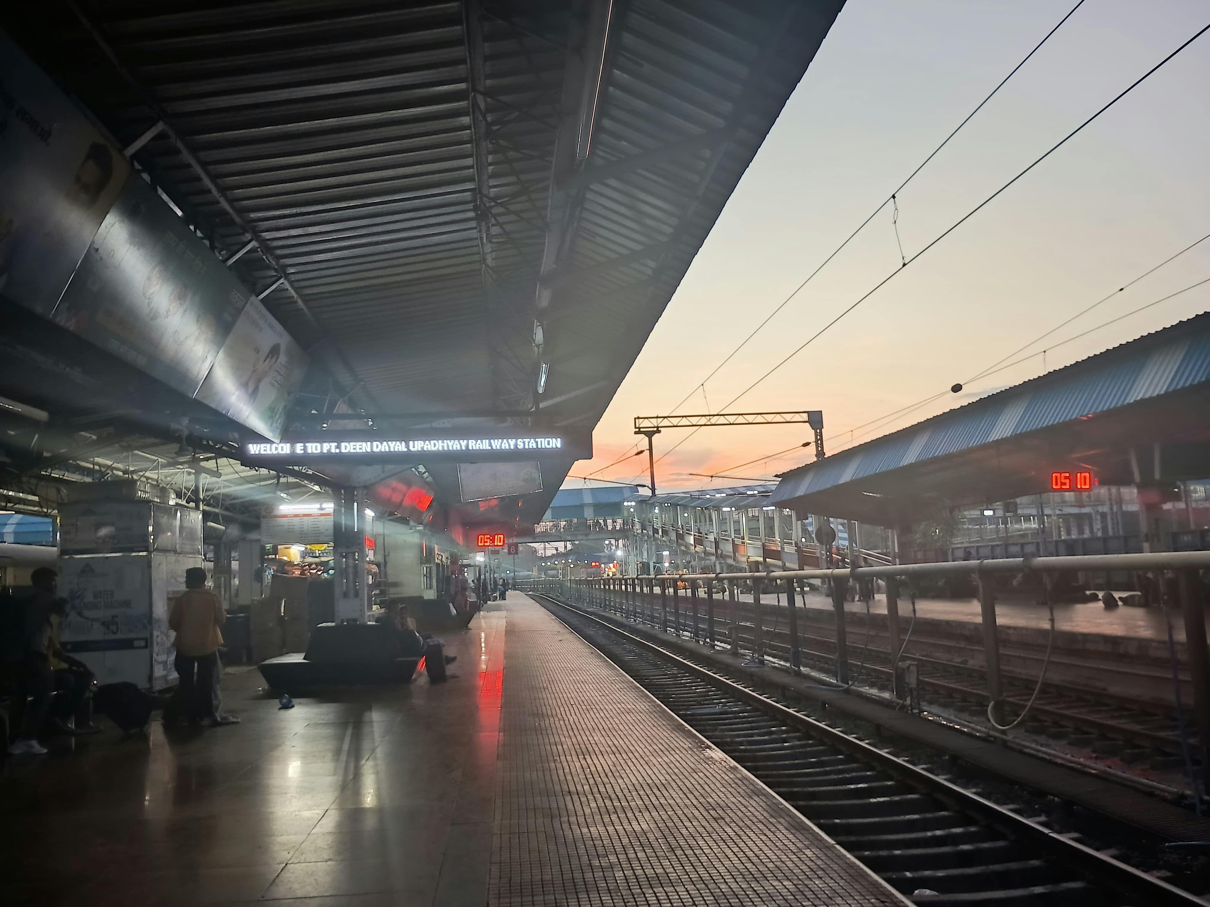 Durgesh Prasad, Durgesh,Railway Station