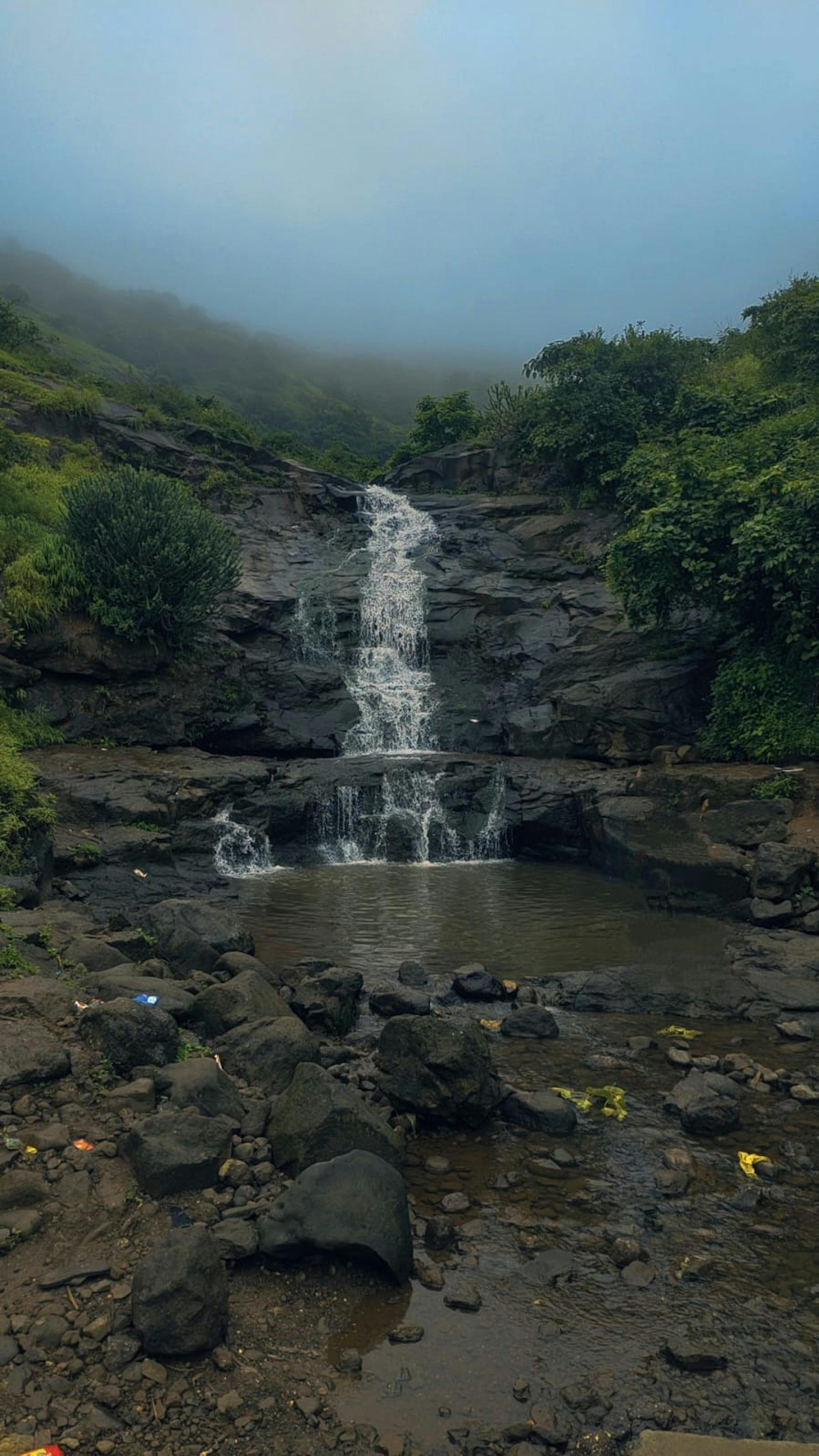 Durgesh Prasad, Durgesh, Lonavala waterfall