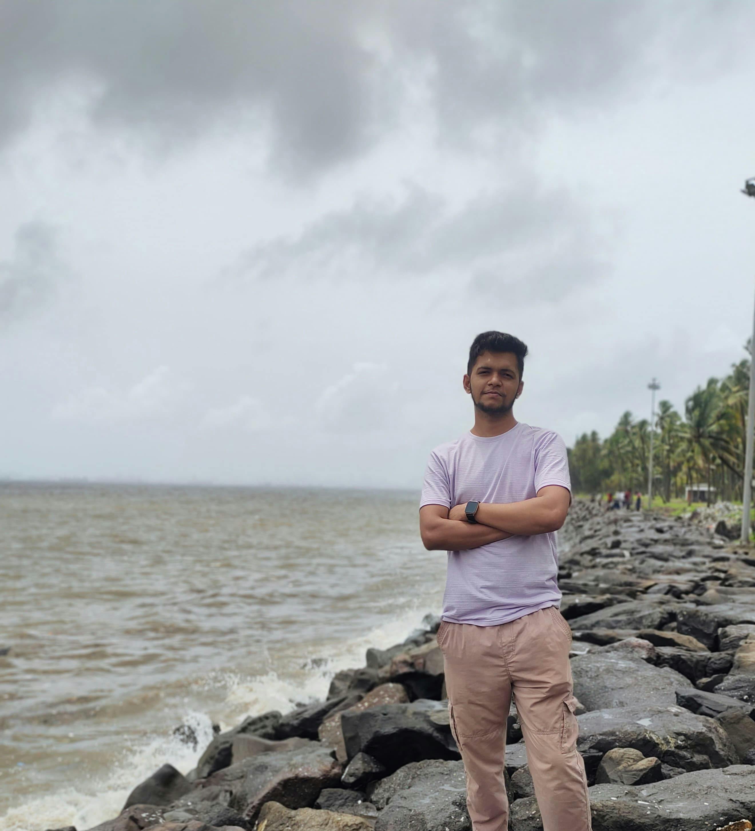 Durgesh Prasad, Durgesh, beach