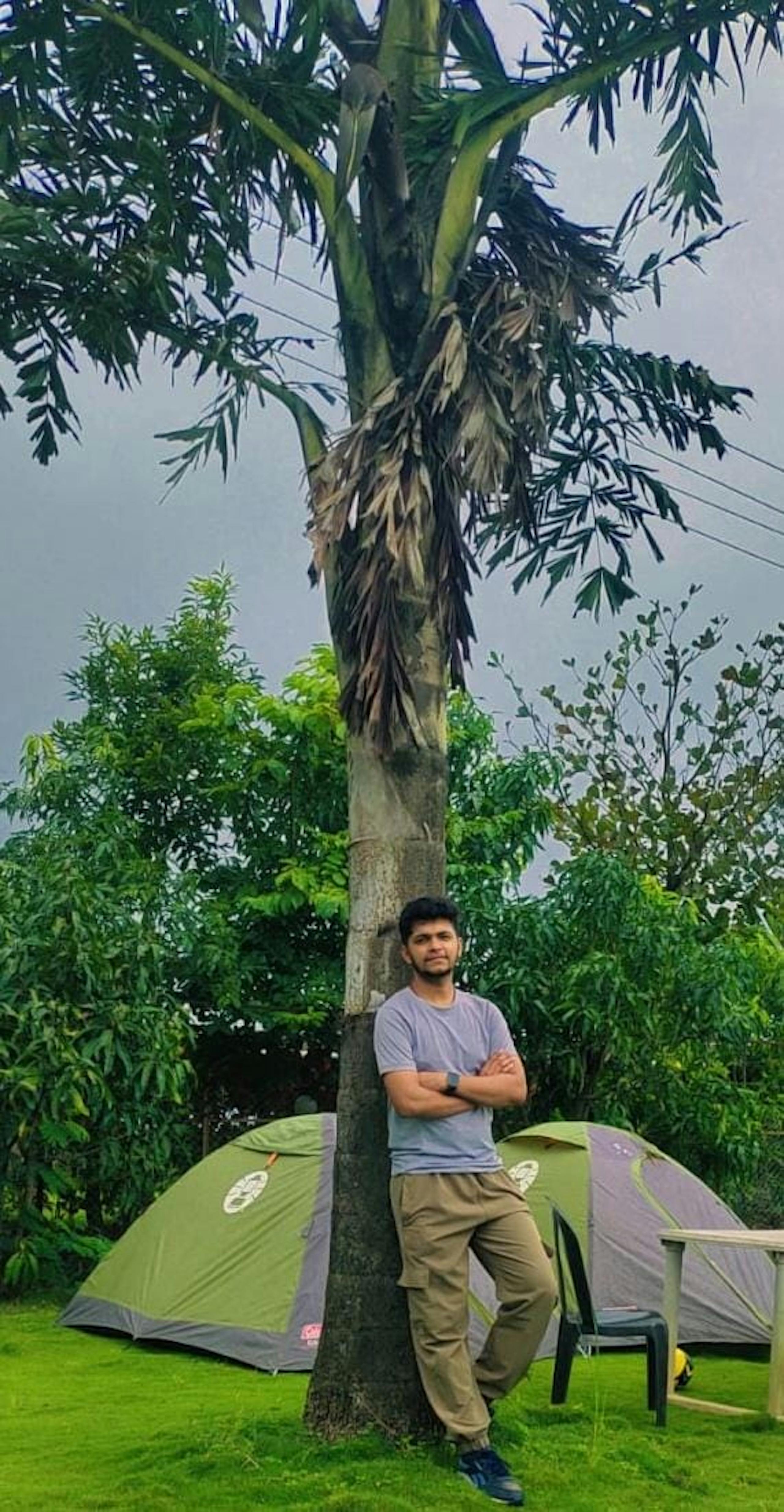 Durgesh Prasad, Durgesh, Camping 