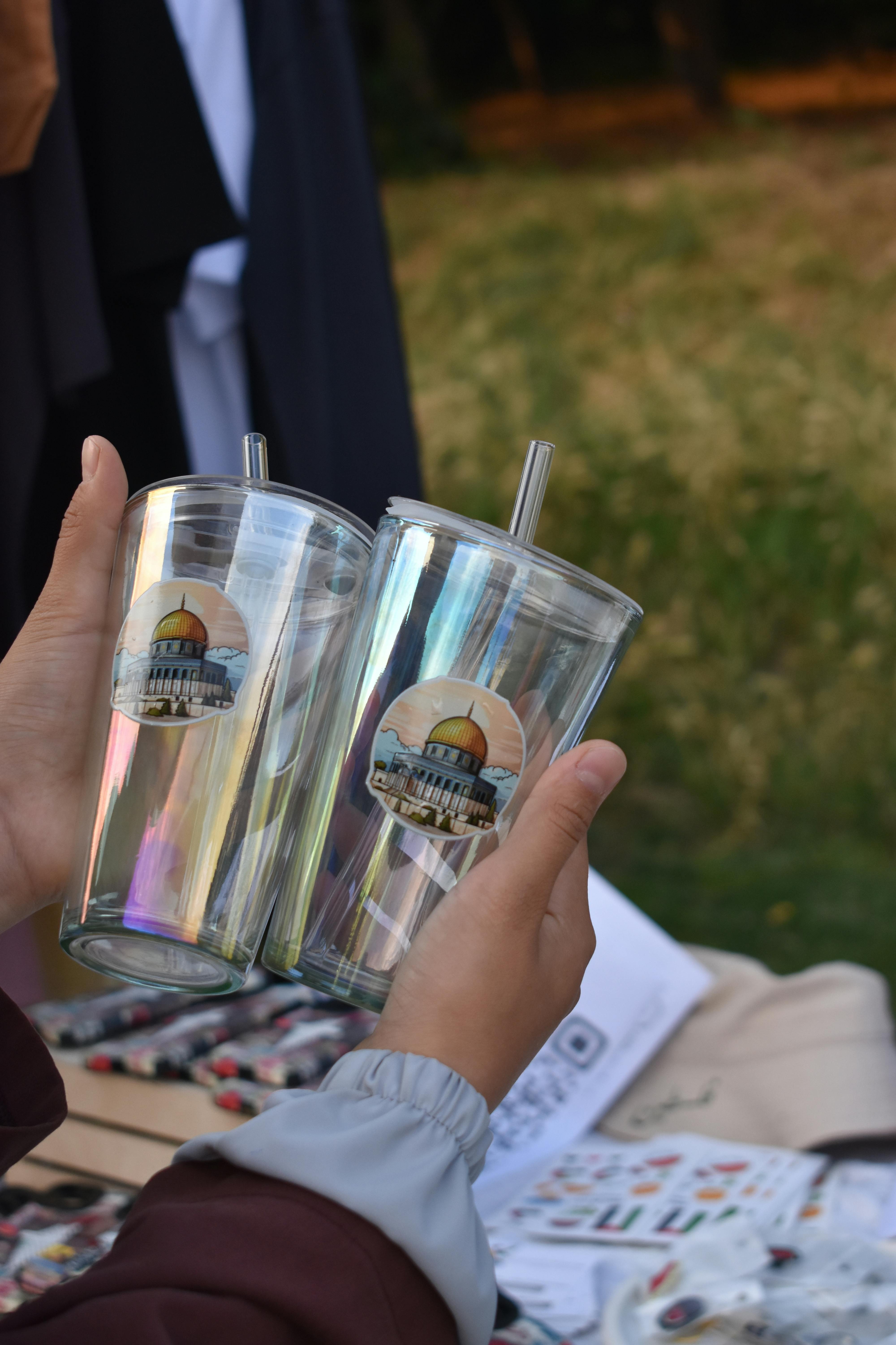 Glitter tumbler