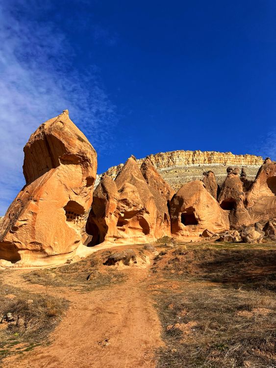 Majestic Rock Formations under Blue Sky · Free Stock Photo
