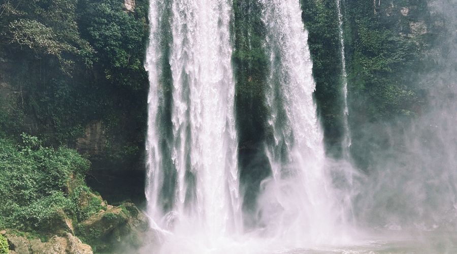 Cascades d'Agua Azul dans la jungle du Chiapas