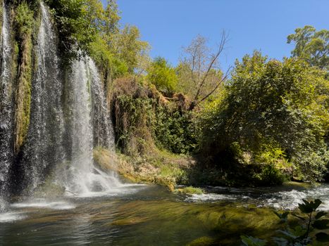 Düden waterfalls and cliffs — Antalya