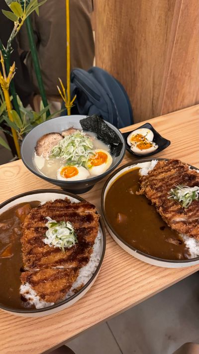 Katsu curry rice with soft egg ramen — Hallie on Pexels