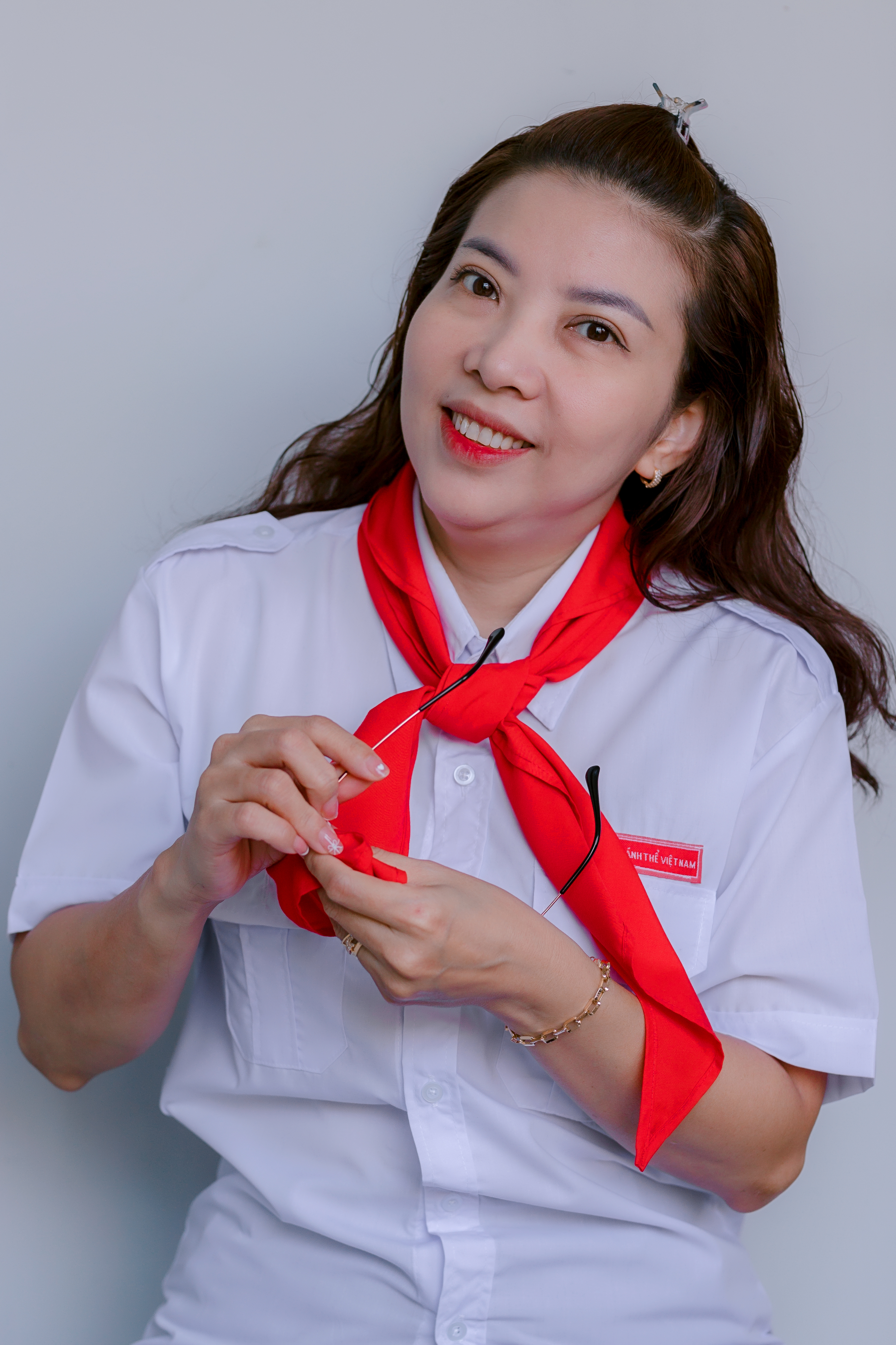 Professional uniform wearer