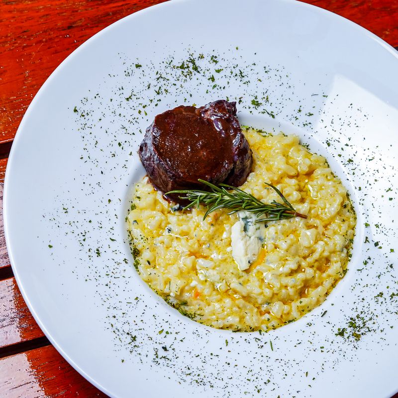 Dinner Party Lobster Saffron Risotto