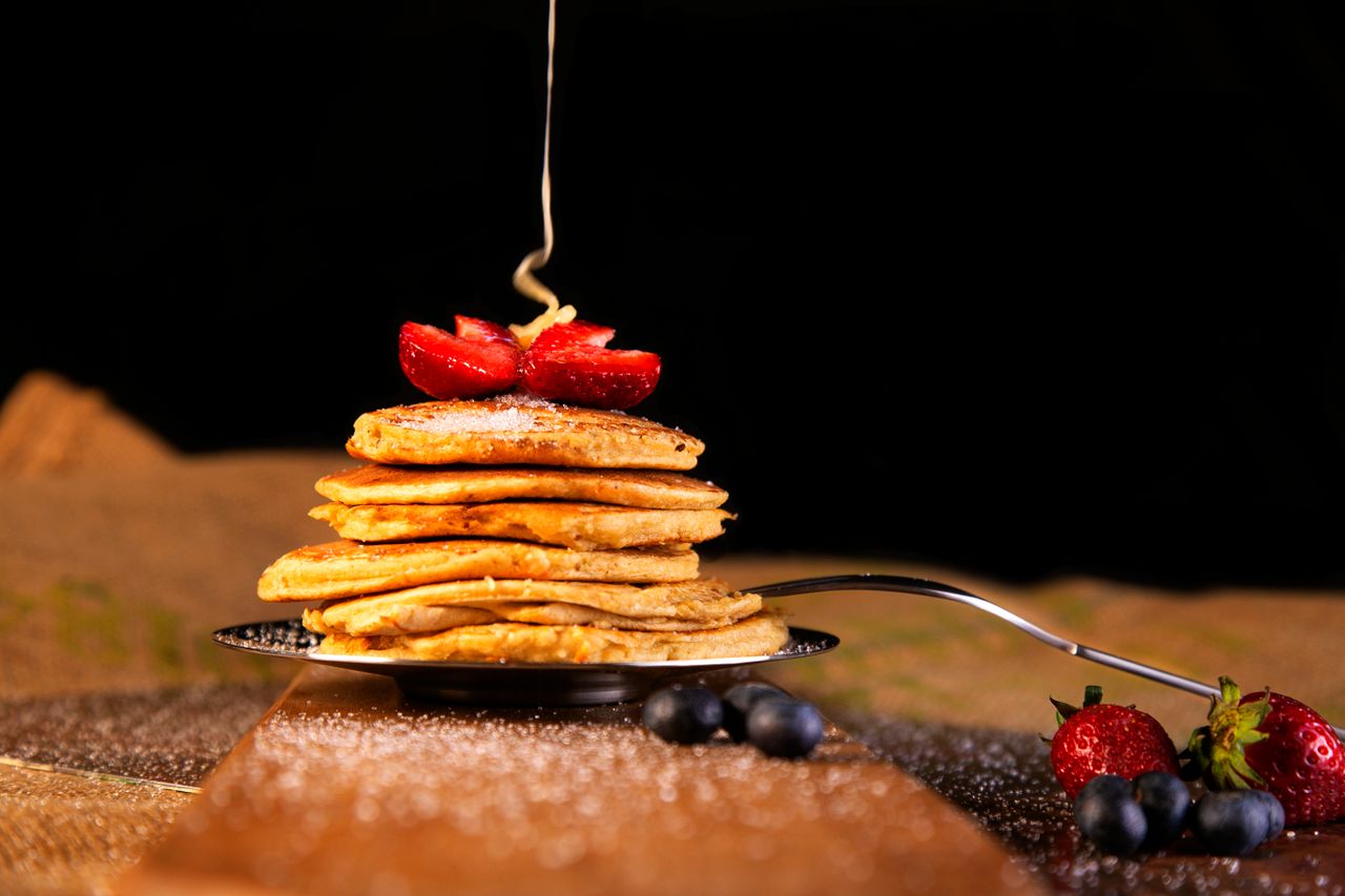 Huckleberry pancake