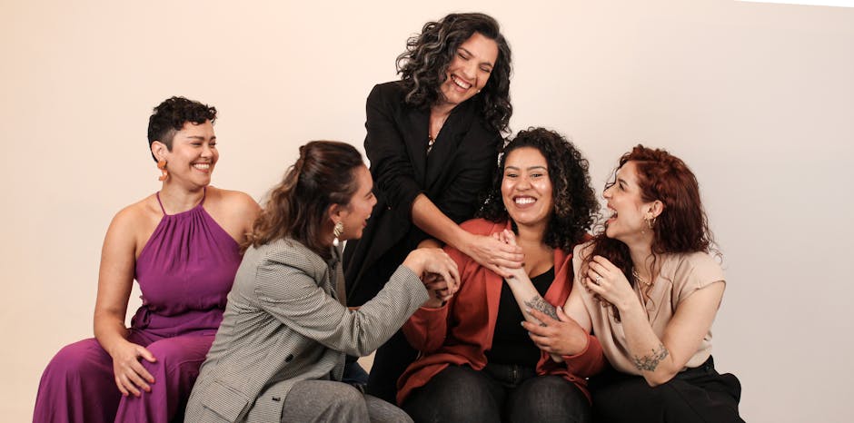 How To Create And Maintain Supportive Friendships? 7 Two Friends Laughing Together Outdoors
