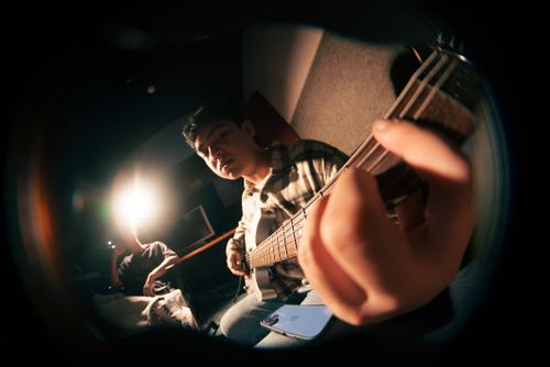 Free Guitar Shot Stock Photo