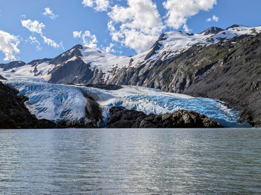Unforgettable Private Guided 10 Passenger Tour to Sitka Review: An Unforgettable Alaska Wildlife Expedition Review 2026 - Majestic view of a glacier with snow-capped mountains and serene water in Alaska.