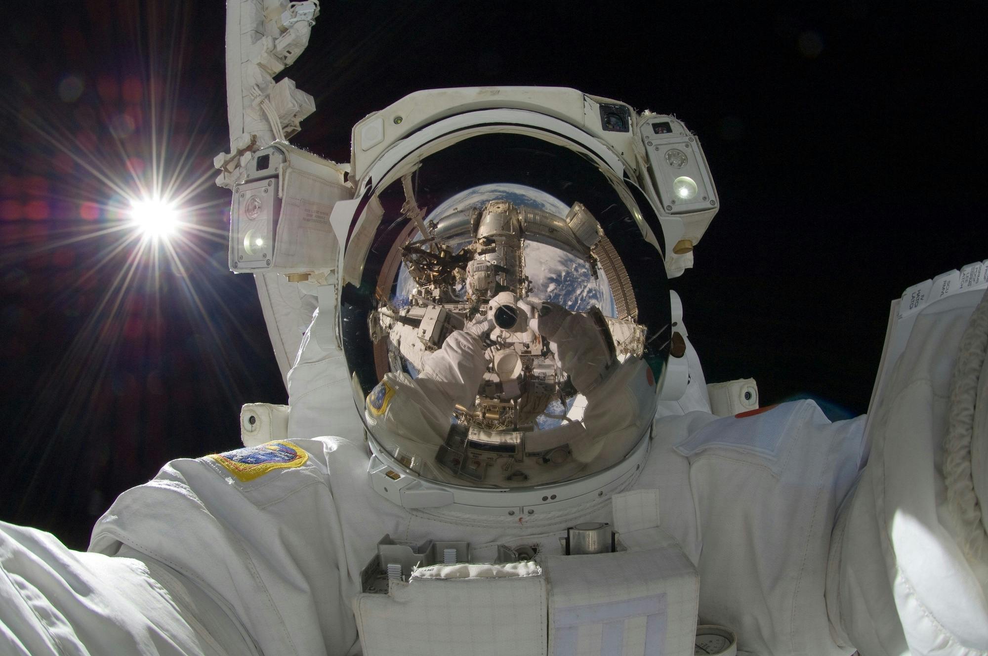 space suit camera