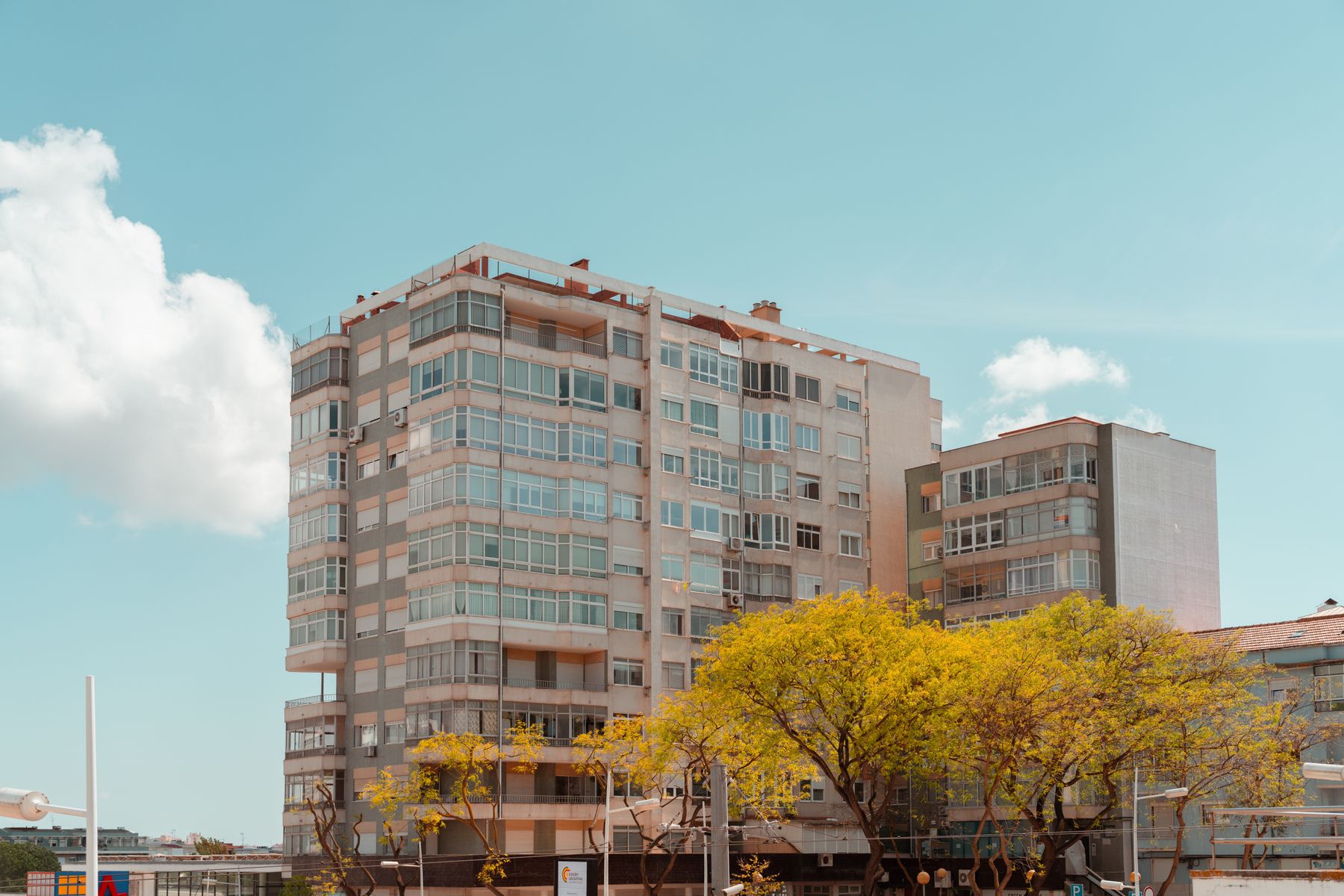 Edifícios residenciais em Lisboa
