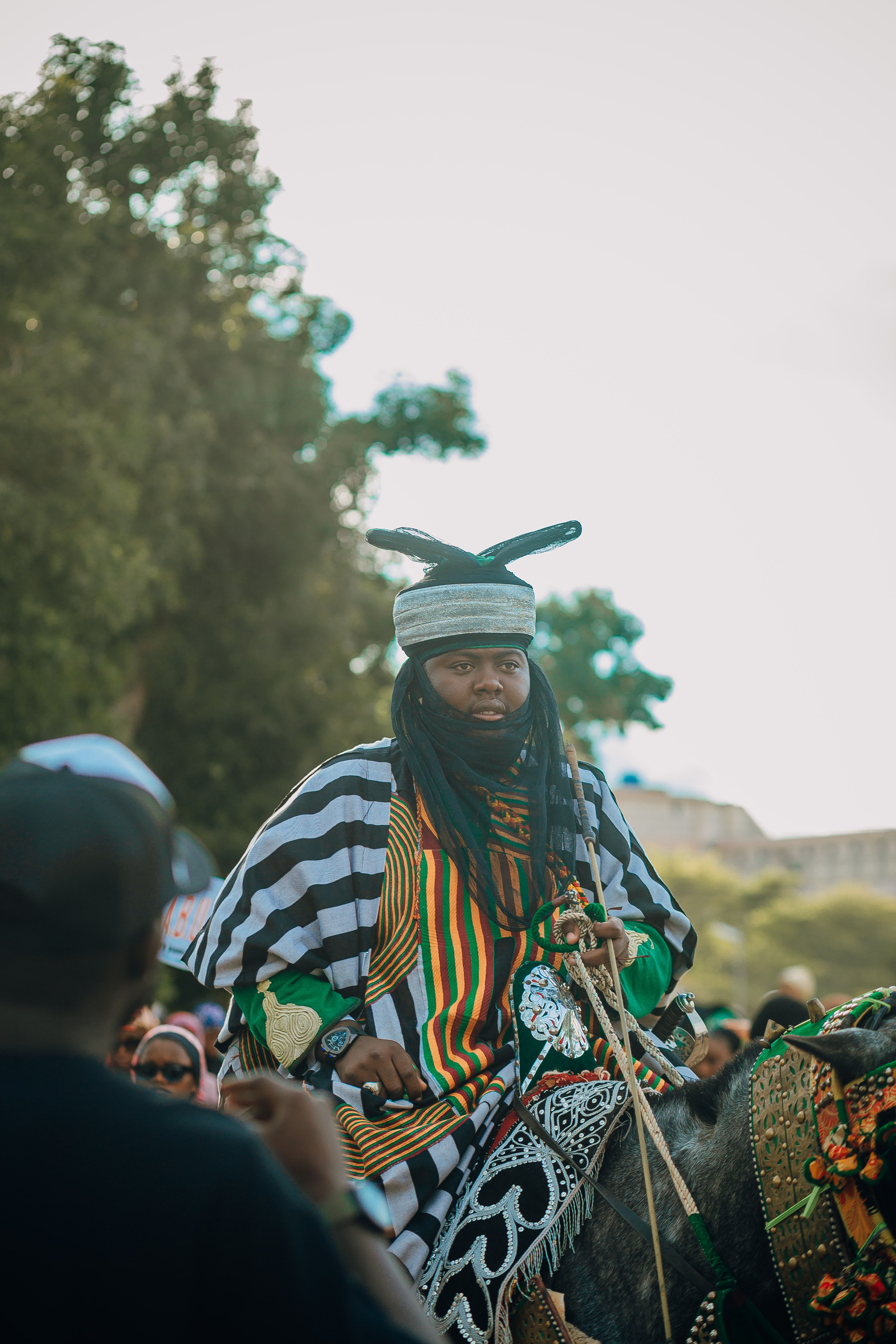Traditional African Festival with Cultural Attire · Free Stock Photo