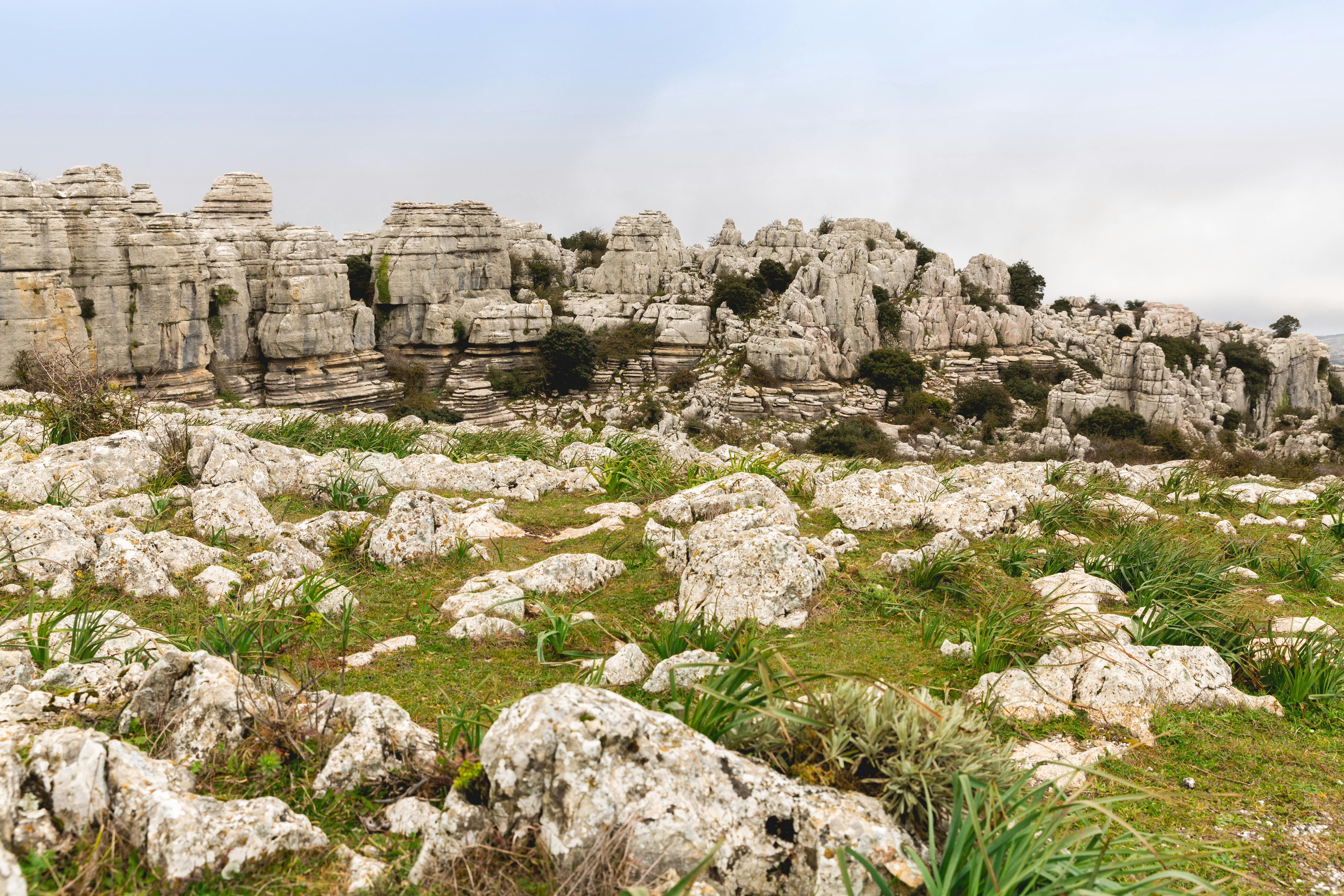 Explore the unique limestone formations of El Torcal in Antequera, Spain. Perfect for nature enthusiasts.
