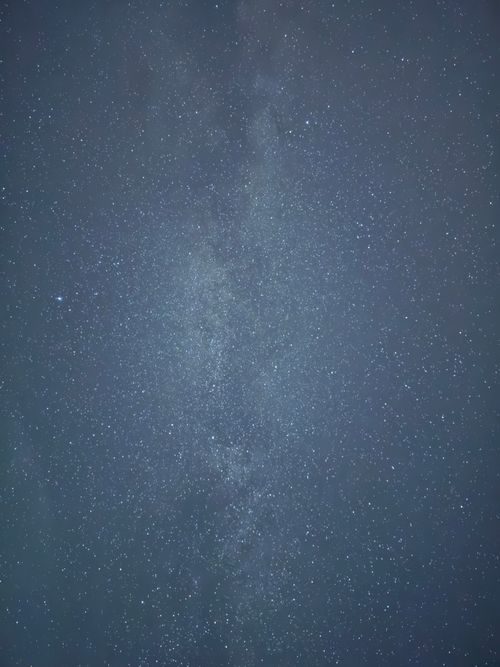 Free A breathtaking view of the Milky Way galaxy captured during a clear night sky, showcasing countless stars. Stock Photo