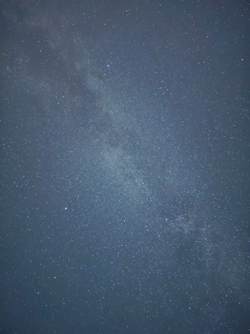 Free Breathtaking view of the star-filled Milky Way galaxy in the clear night sky. Stock Photo