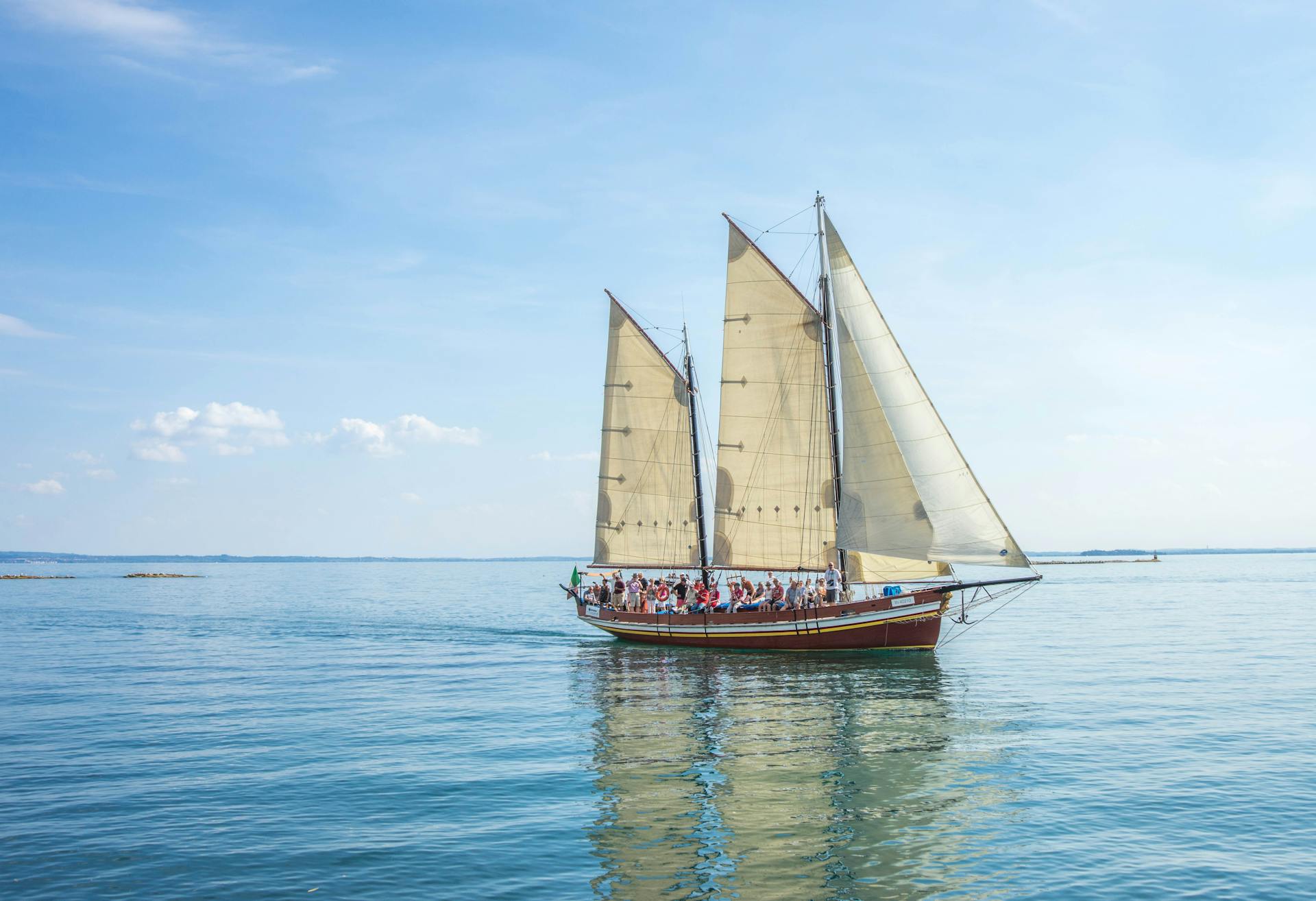 Sail Boat in Water