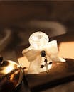 Elegant Perfume Bottle with Decorative Bow