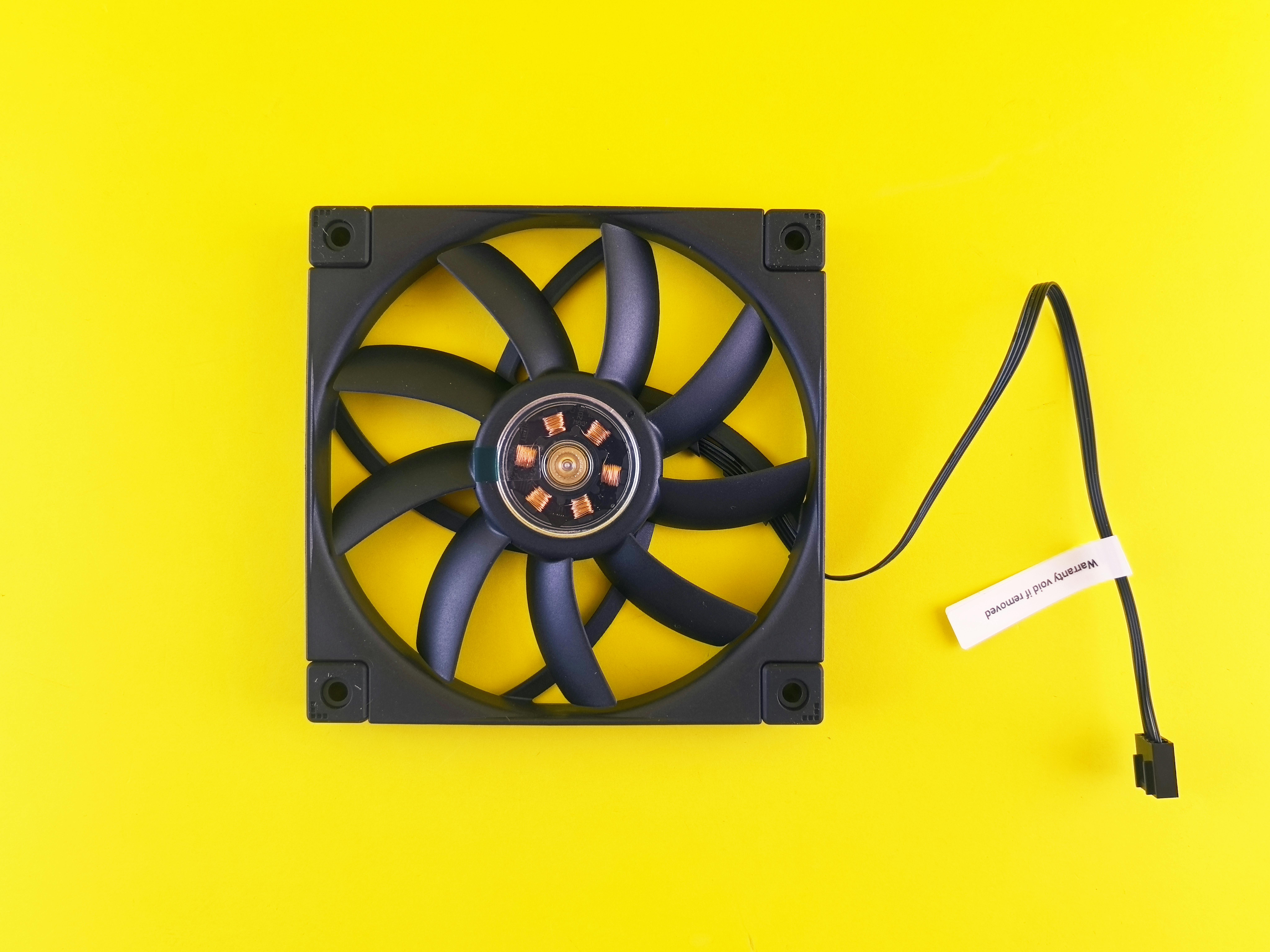 seedling fan airflow setup