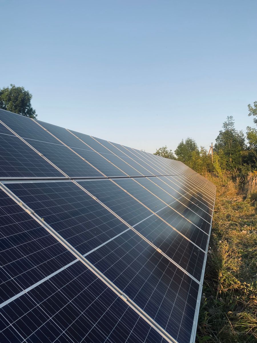 Solar installations representative product photograph
