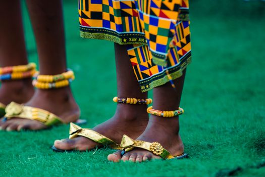 Bonwire kente weaving village — Ghana