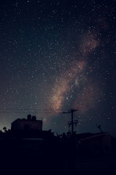 Capture of the Milky Way illuminating the night sky above Akumal, Quintana Roo.