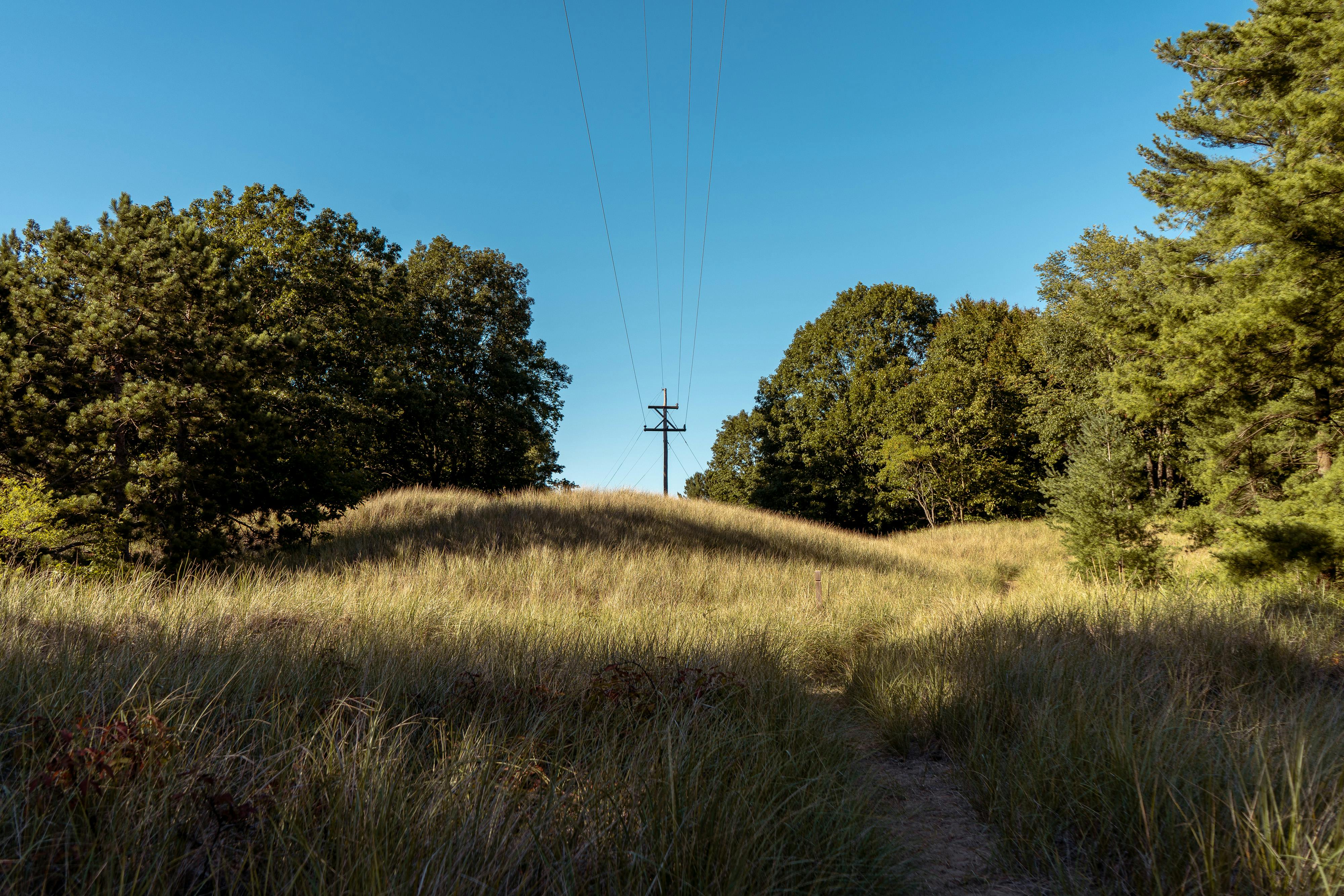 Overlooking easements and rights of way