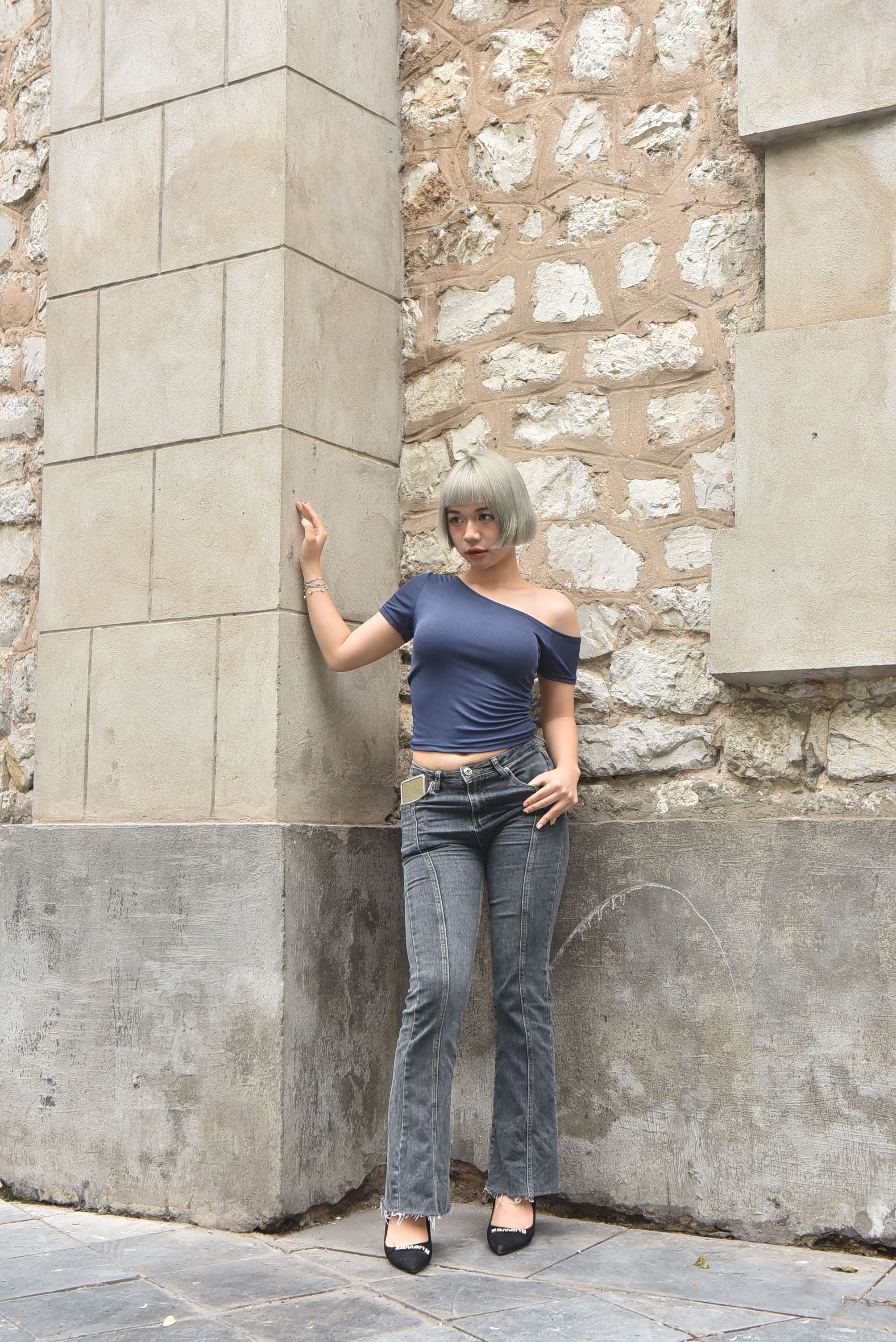 Calça Flare Jeans