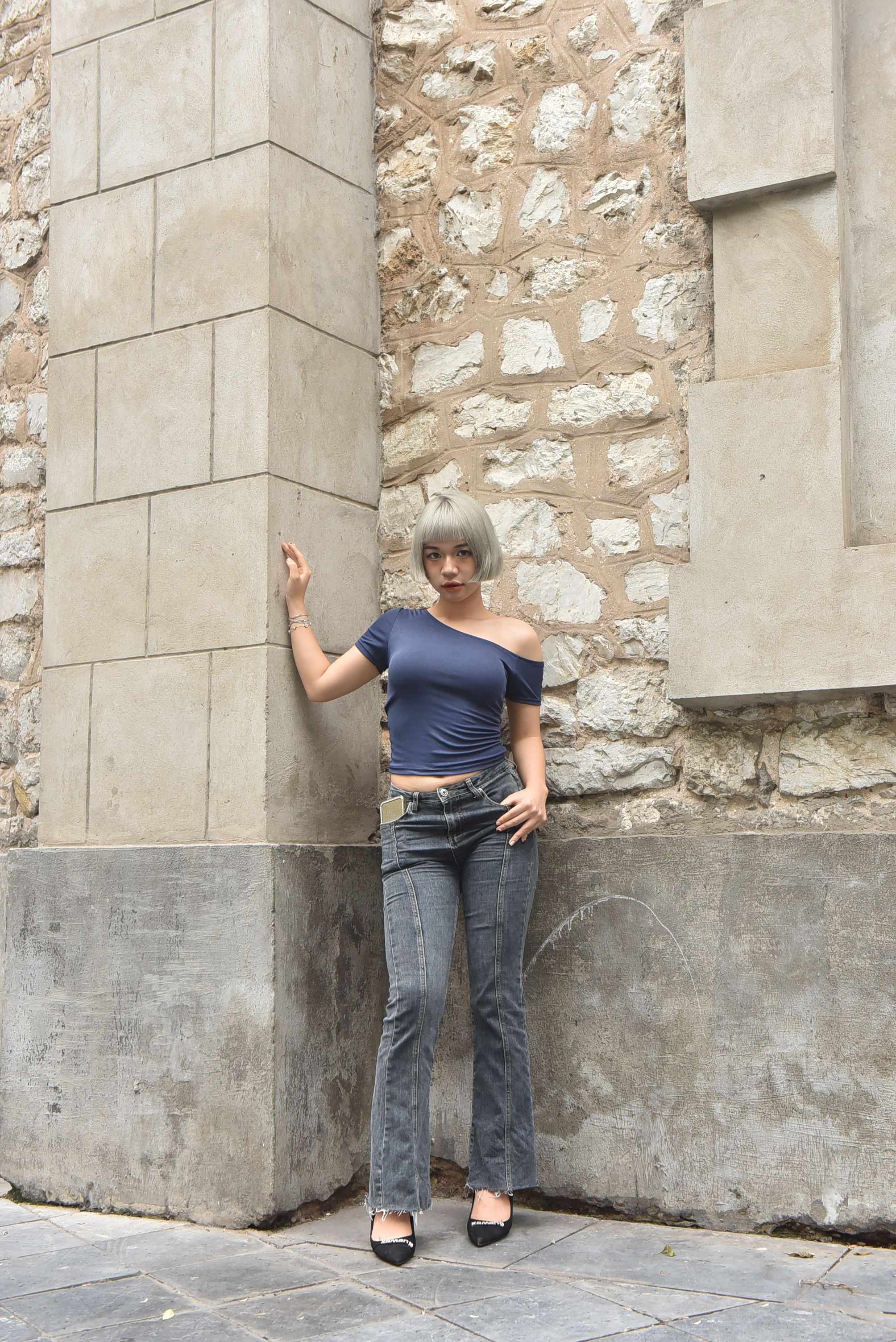 Calça Flare Jeans