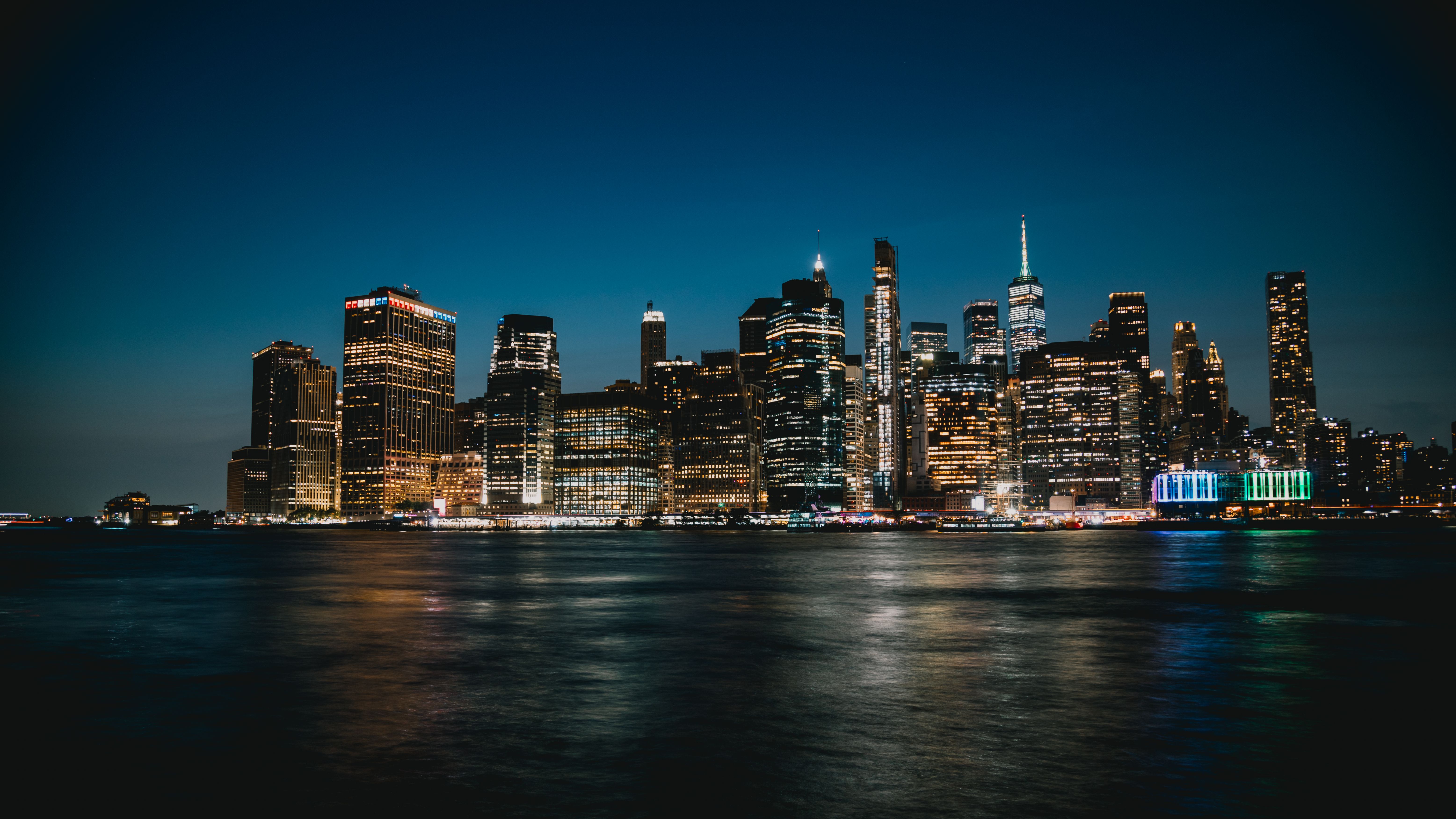 Photo of Cityscape at Night · Free Stock Photo