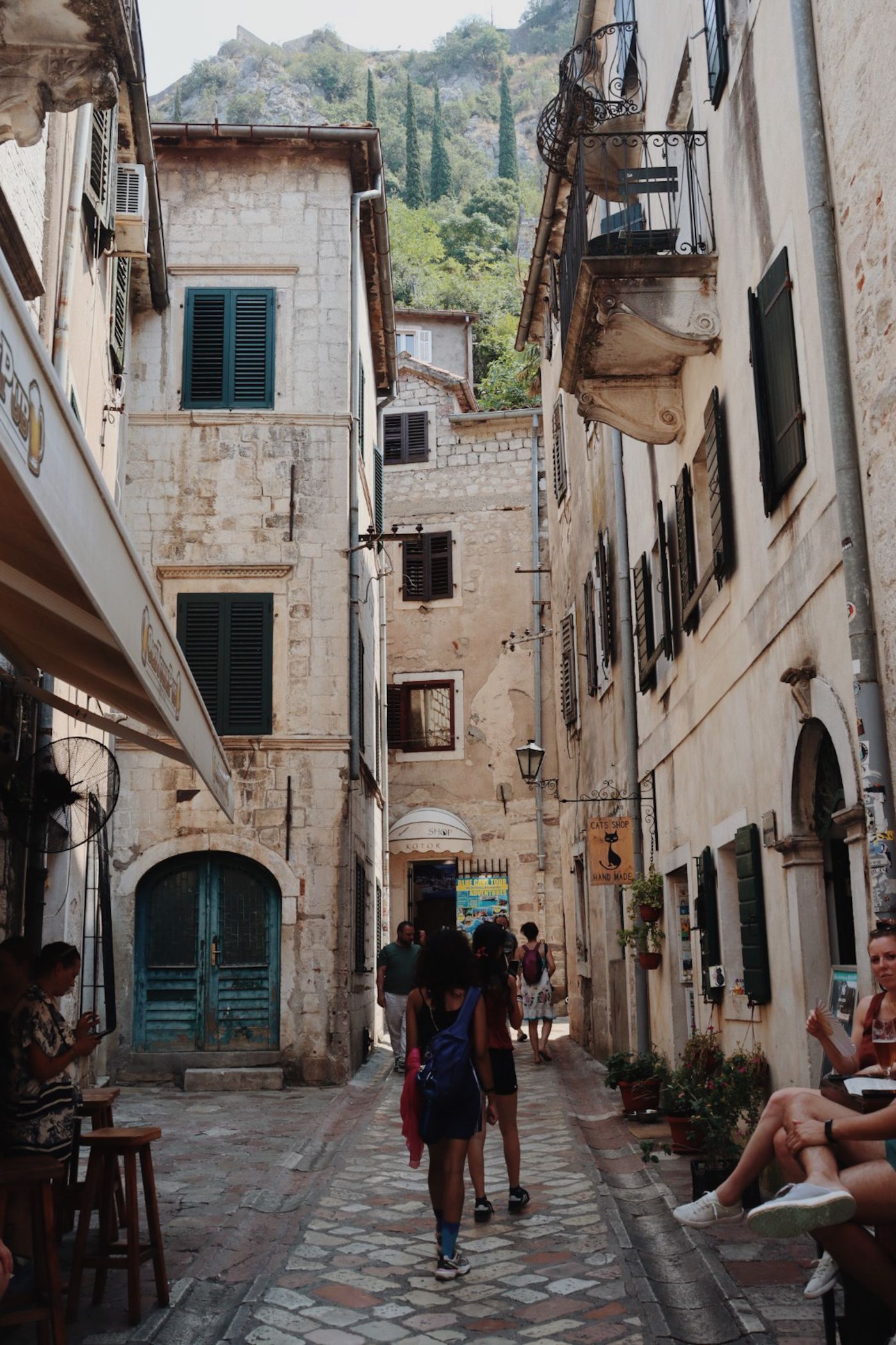 Old town alley