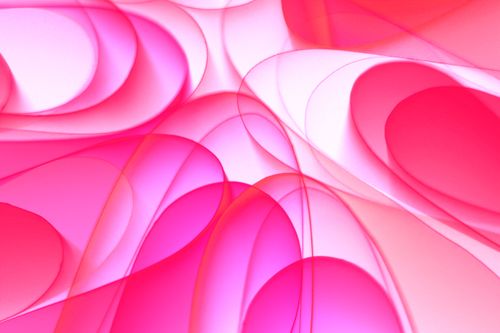 Free Vibrant abstract image featuring overlapping pink and white curves creating a sense of movement and depth. Stock Photo
