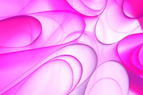 Free Vibrant pink and white abstract digital artwork with flowing patterns. Stock Photo