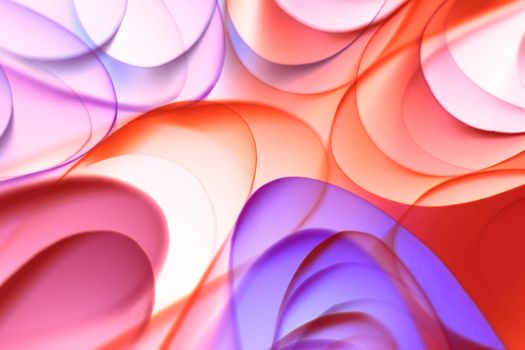 Vibrant abstract art with swirling colorful shapes, creating a dynamic visual effect.