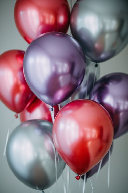 Free Assorted-color Balloons Stock Photo