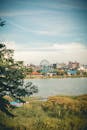Scenic View of Lakeside and Ferris Wheel in Pokhara