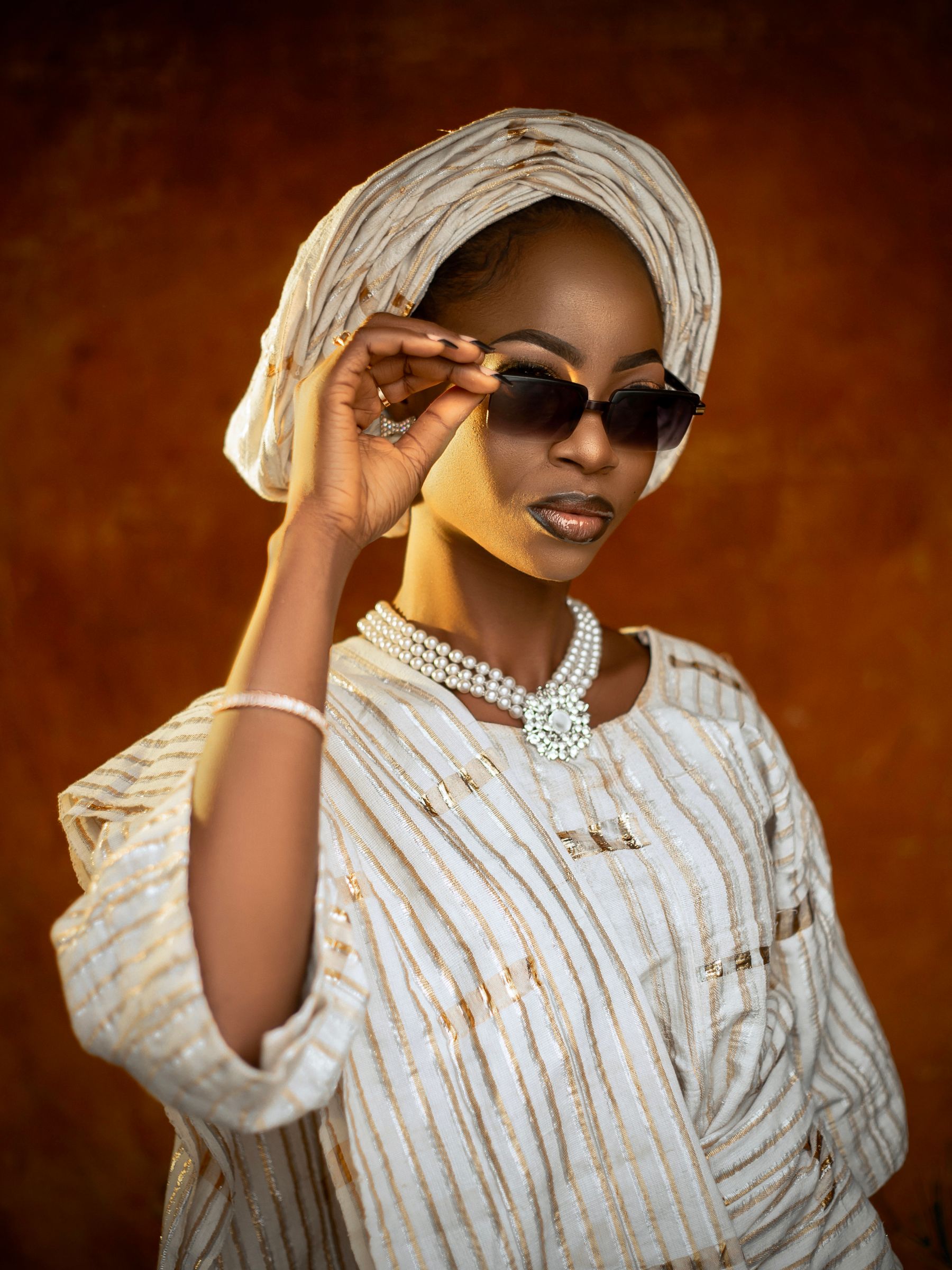 Evergreen professional model portrait