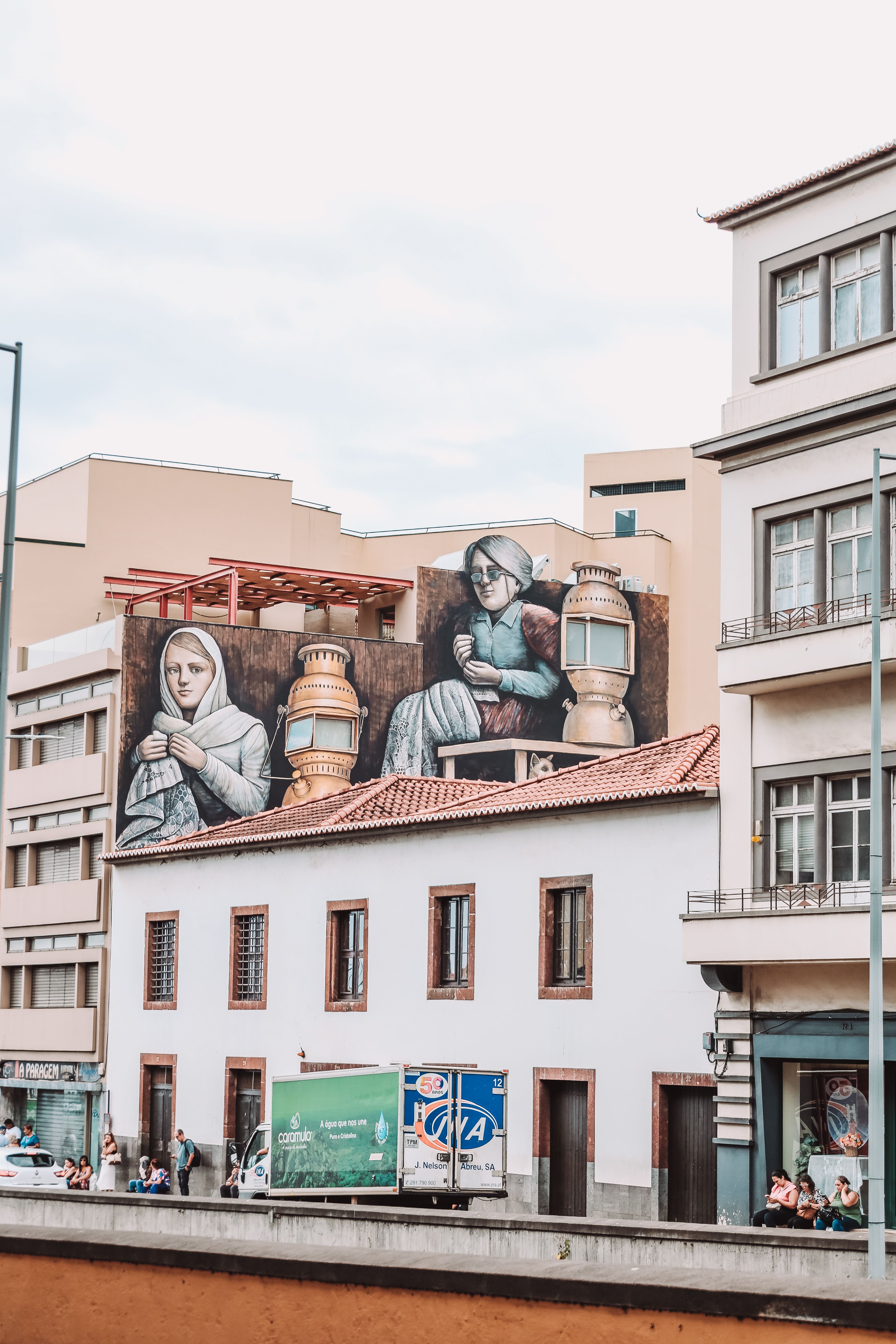Portekiz'in Madeira Kentindeki Binalarda Sokak Sanatı · Ücretsiz Stok ...