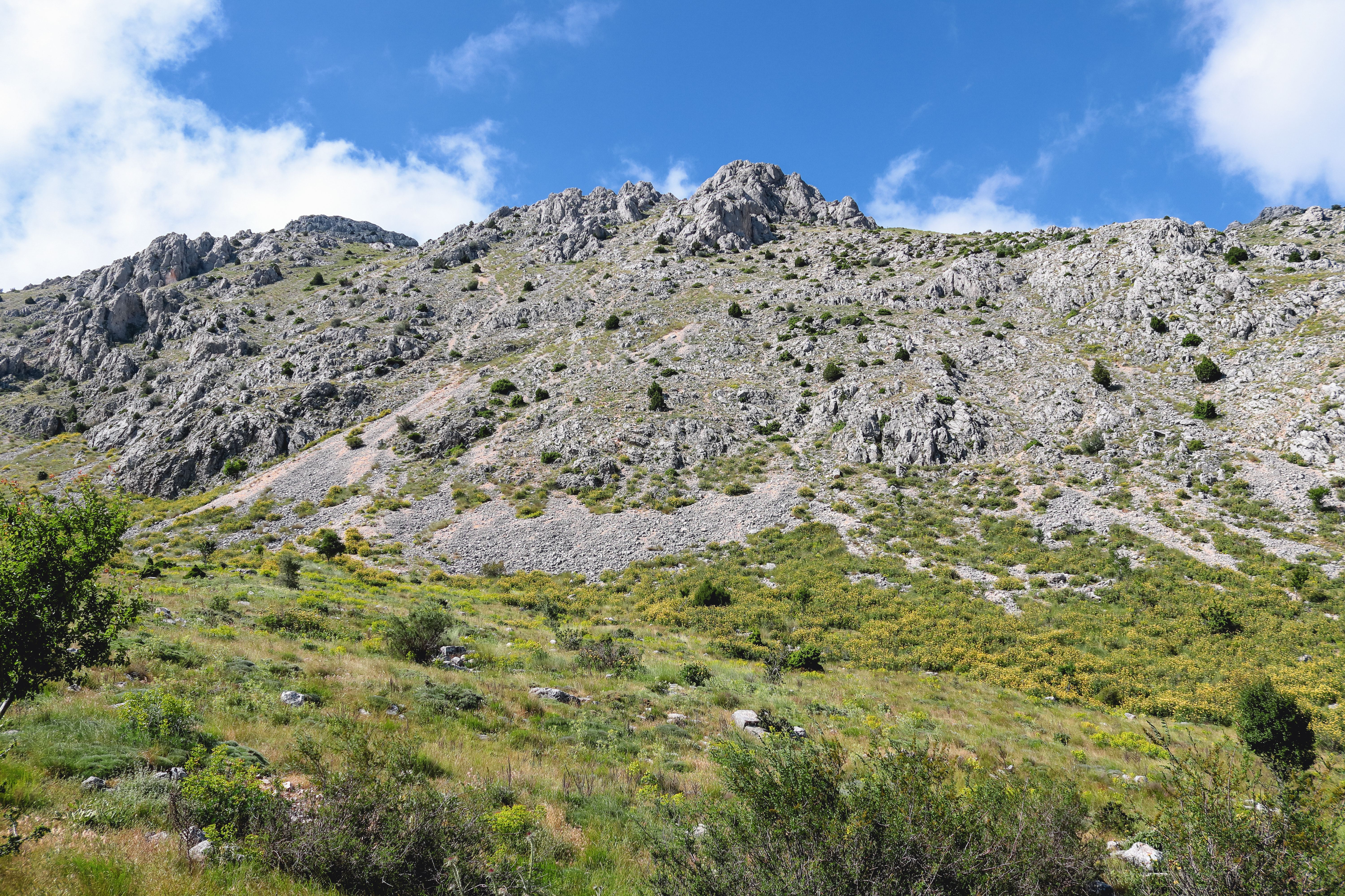 Rocky Mountainscape in Burdur, Türkiye