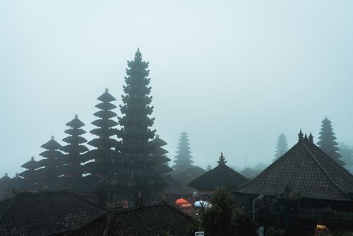 Free Majestic Temples in Bali Stock Photo