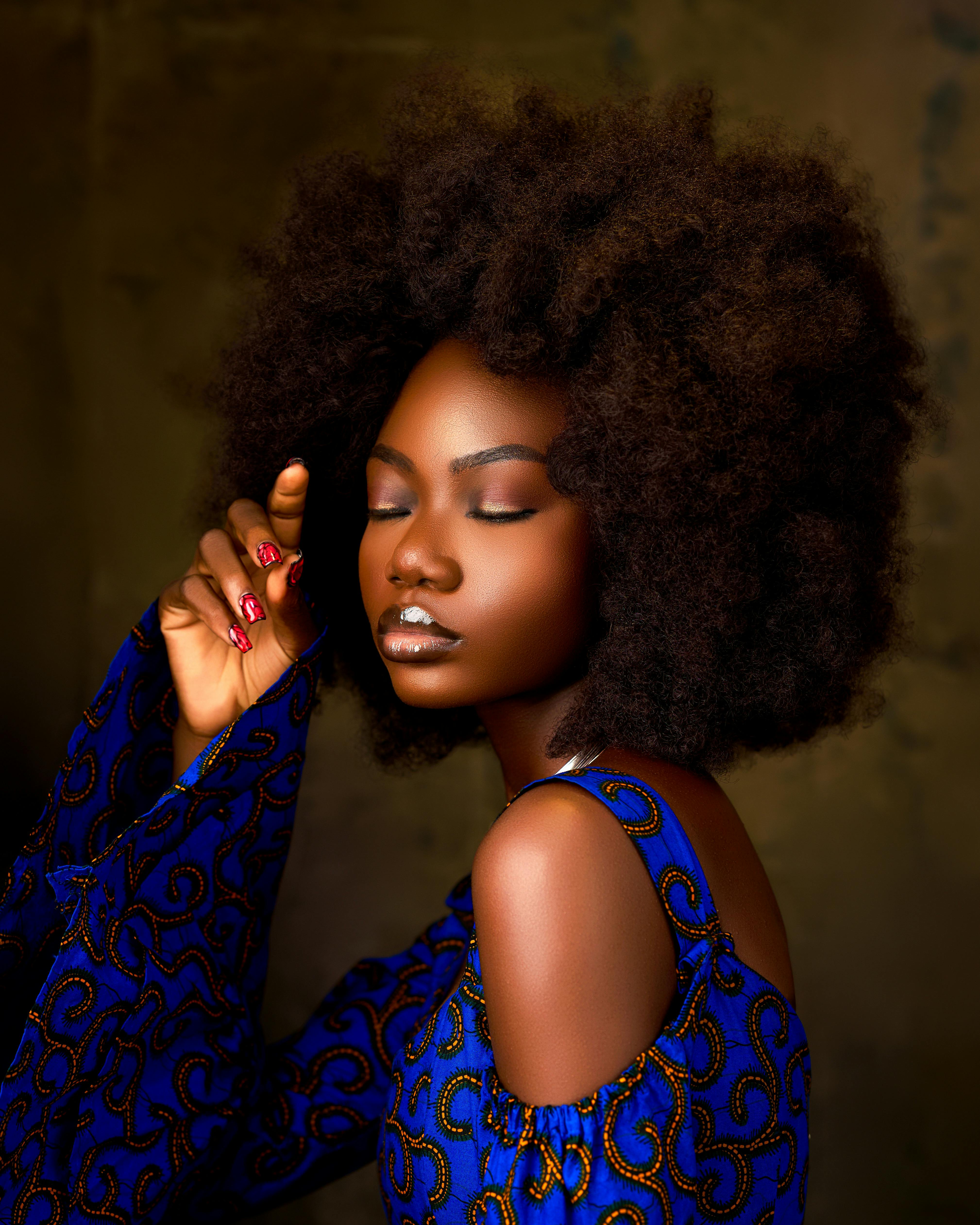 Natural hair elegance