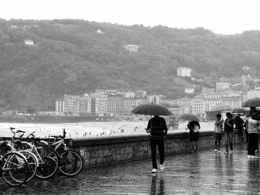 Viernes tropical en Bilbao y Donostia: máximas de 26°C con posibles lluvias por la tarde