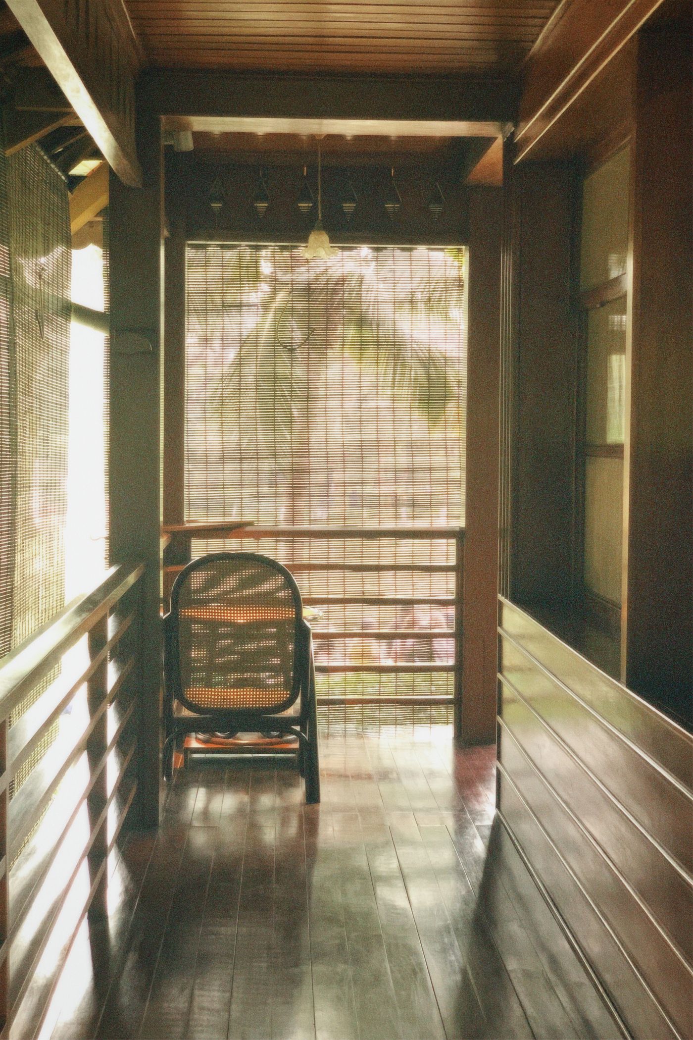 The balcony corridor, The Kothi House