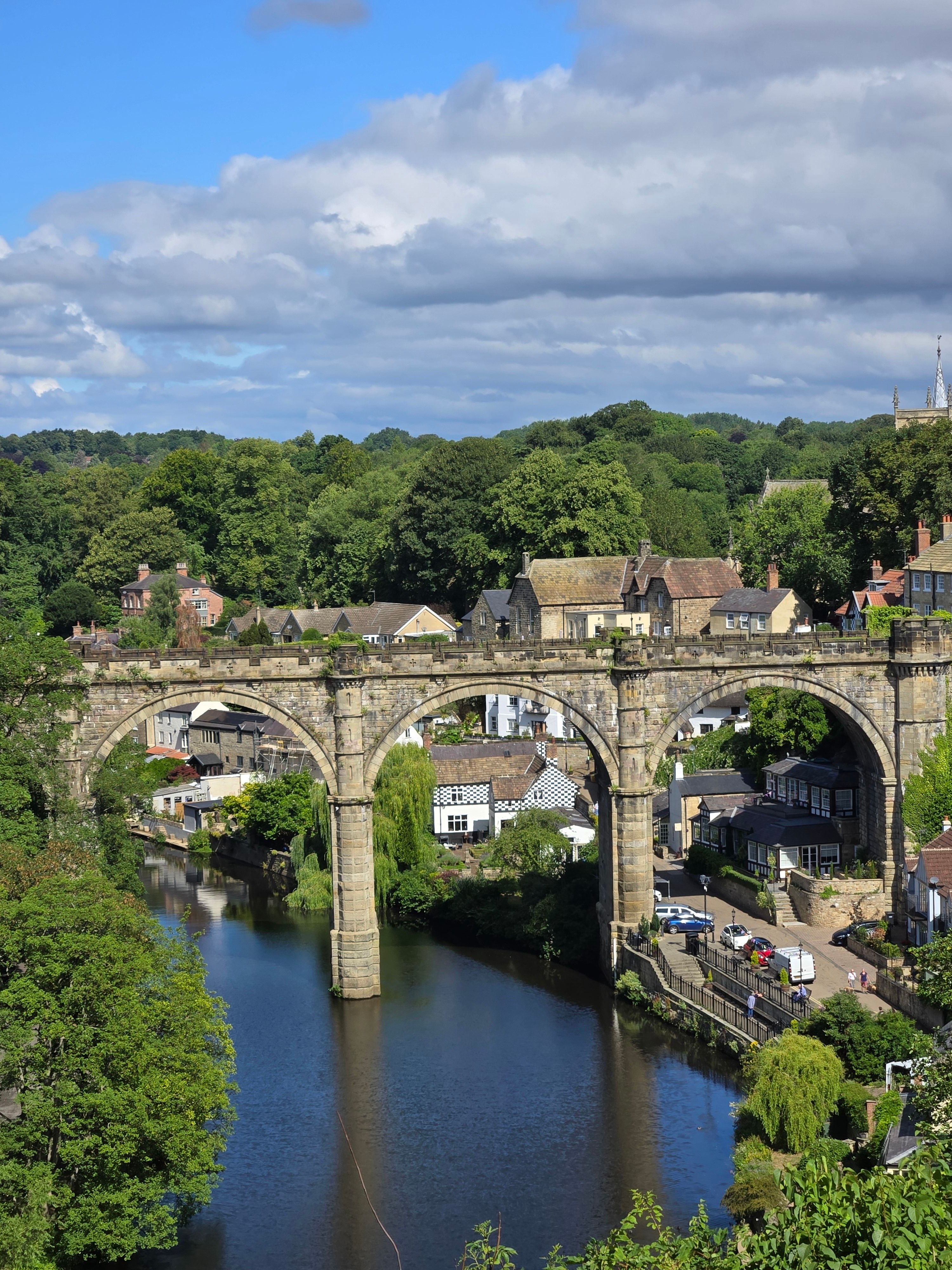 Harrogate spa town and Valley Gardens, North Yorkshire